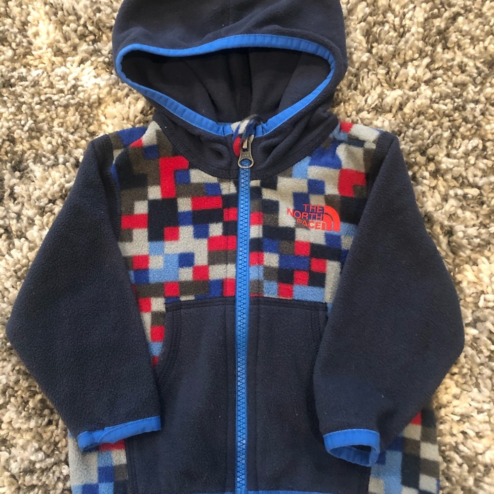 Northface Zip-up Fleece 3-6M